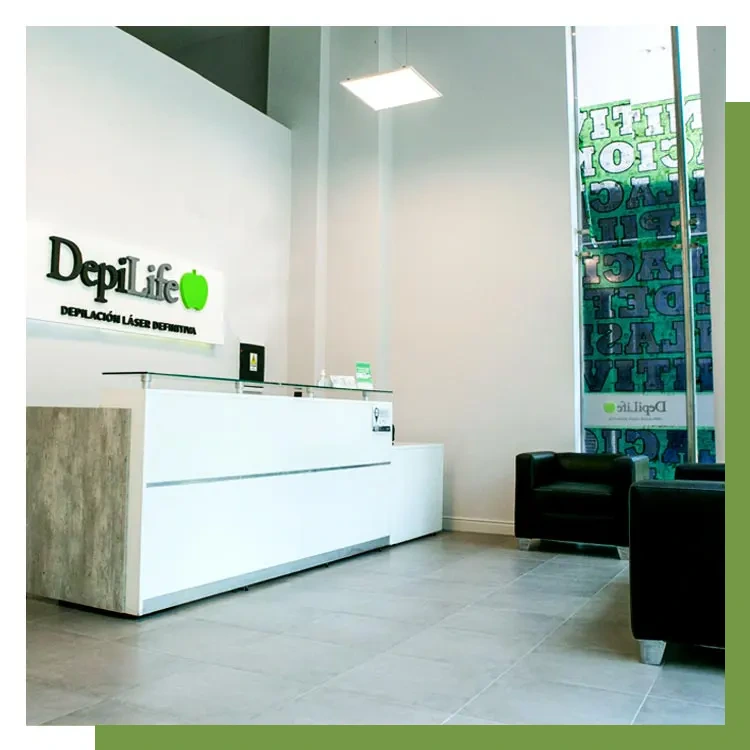 Pasillo de un centro DepiLife